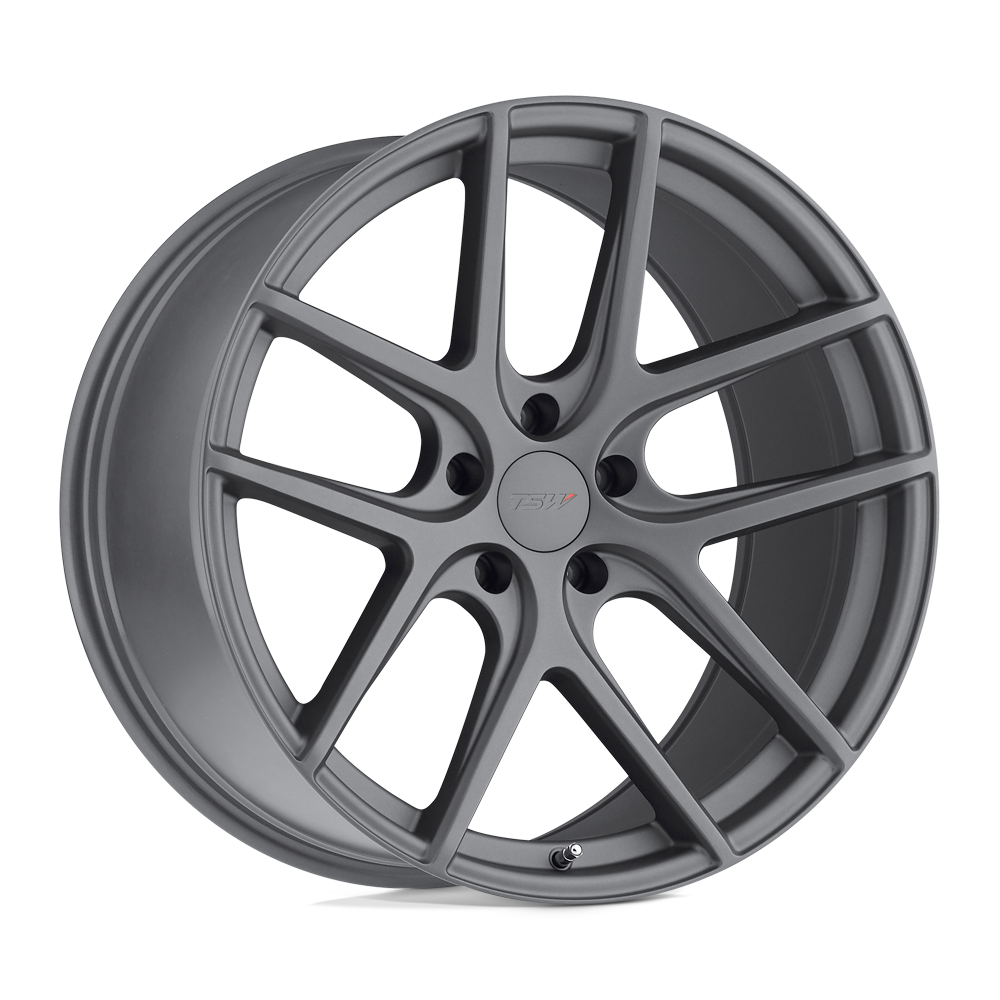 TSW GENEVA MATTE GUNMETAL 18X8.5 5x112 et43 72.1