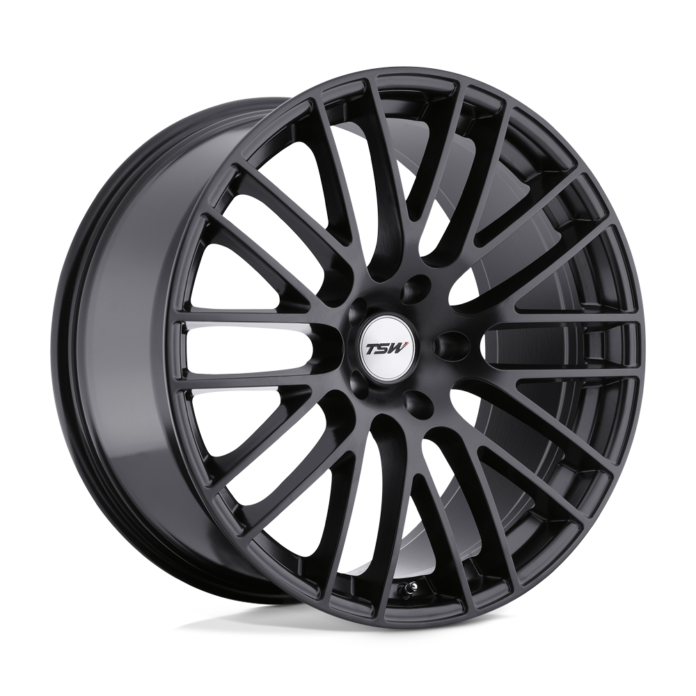 TSW MAX MATTE BLACK 18X8.5 5x112 et43 72.1