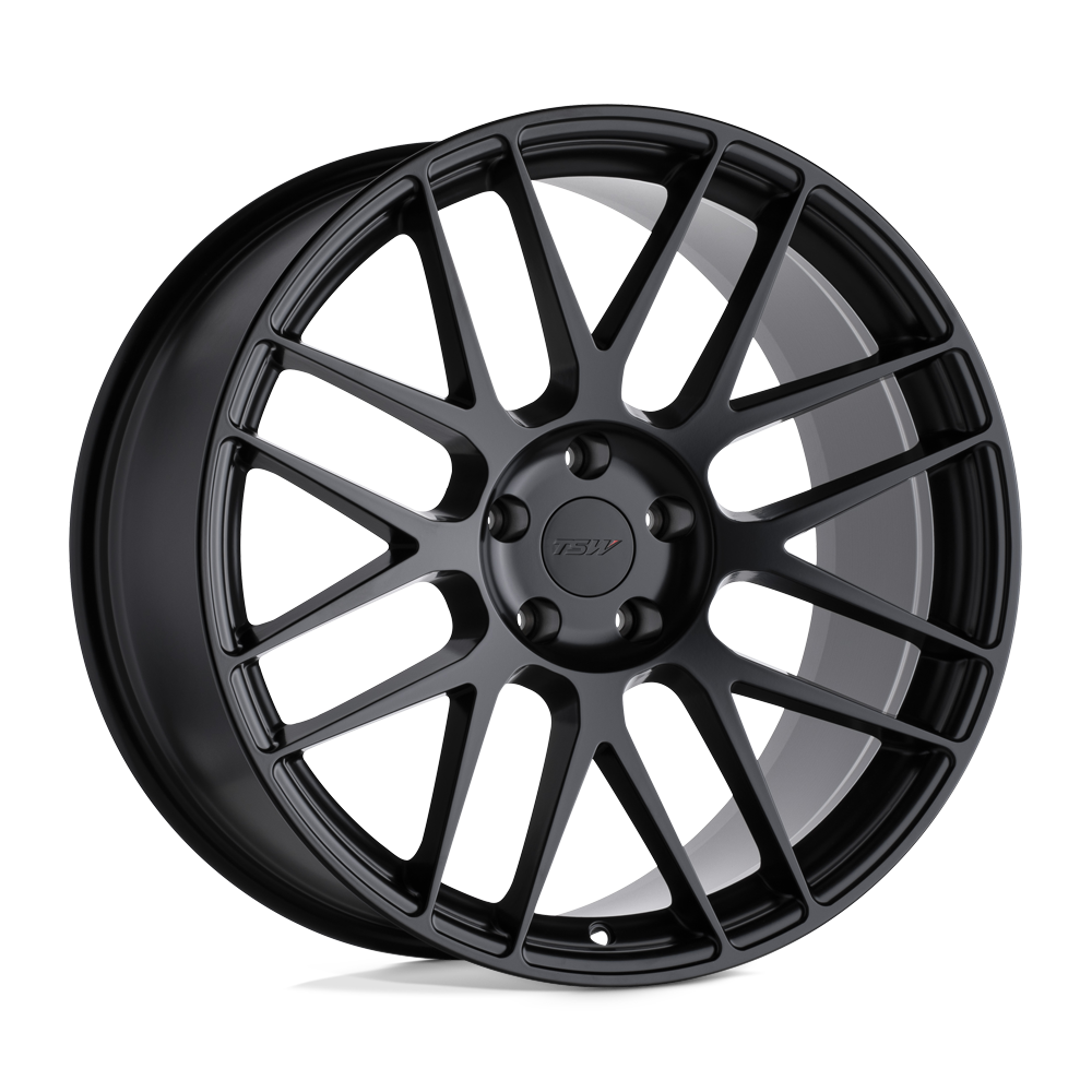 TSW NORD SEMI GLOSS BLACK 20X9 5x120 et30 76.1