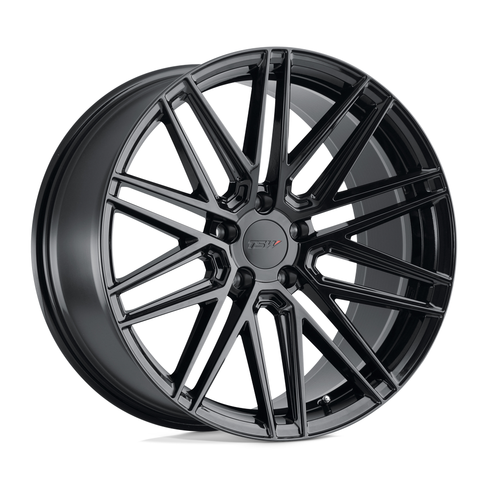 TSW PESCARA GLOSS BLACK 20X8.5 5x114.3 et35 76.1