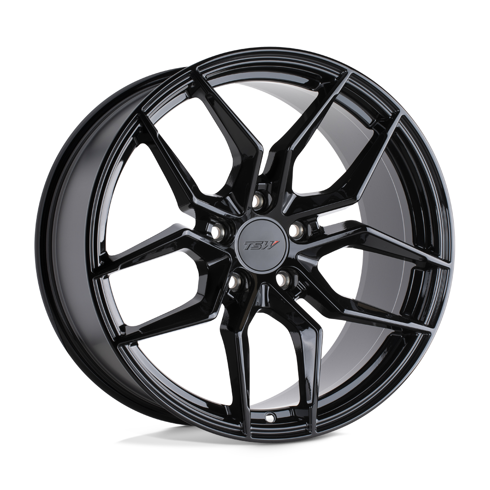 TSW SILVANO GLOSS BLACK 18X9.5 5x120 et40 76.1
