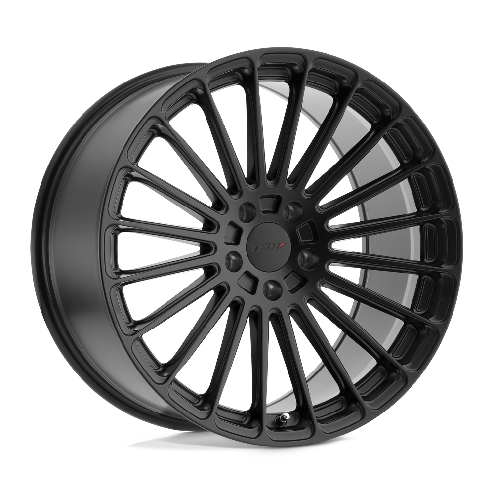 TSW TURBINA MATTE BLACK 17X8 5x100 et35 72.1