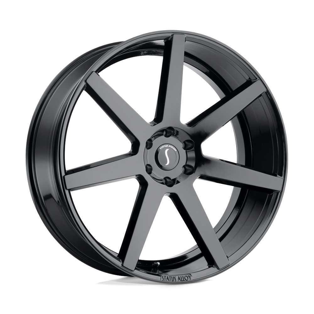 Status JOURNEY GLOSS BLACK 22X9.5 5x120 et15 74.1