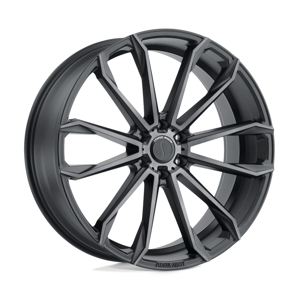 Status MASTADON CARBON GRAPHITE 22X9.5 5x115 et15 76.1