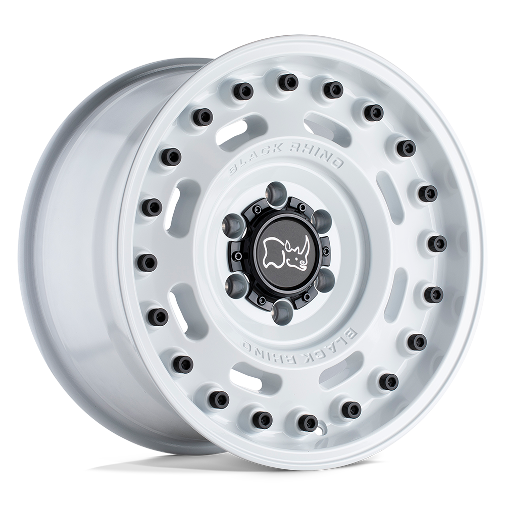 Black Rhino AXLE GLOSS WHITE 20X9.5 6x139.7 et-18 112.1