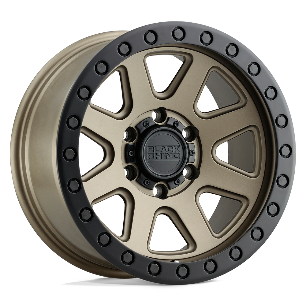 Black Rhino BAKER MATTE BRONZE W/ BLACK RING 18X9 6x139.7 et12 112.1