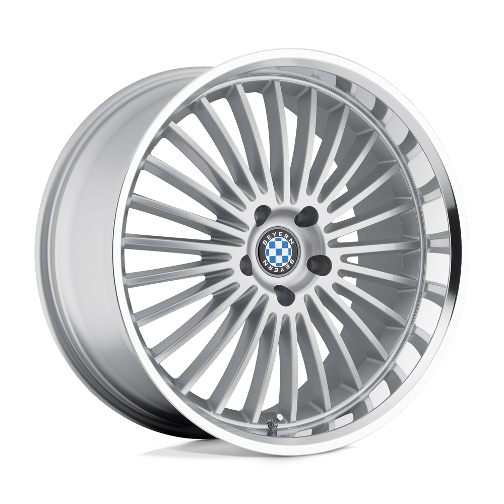 Beyern MULTI SILVER W/ MIRROR CUT LIP 22X11 5x120 et25 72.56