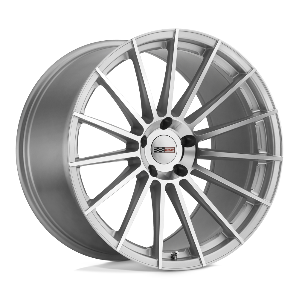 Cray MAKO SILVER W/ MIRROR CUT FACE 20X9 5x120 et38 67.06