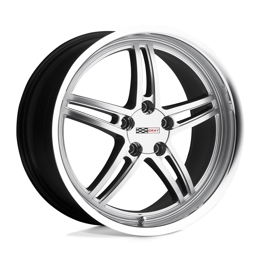 Cray SCORPION HYPER SILVER W/ MIRROR CUT LIP 20X10.5 5x120.65 et65 70.3