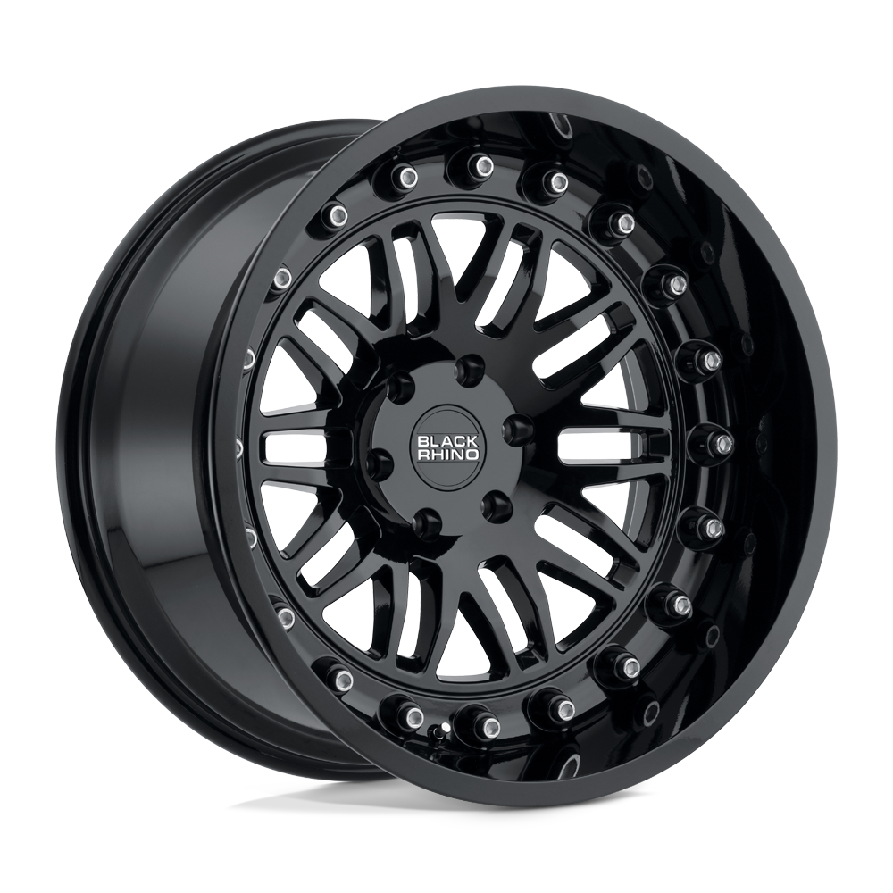 Black Rhino FURY GLOSS BLACK 20X9.5 5x127 et-18 71.5