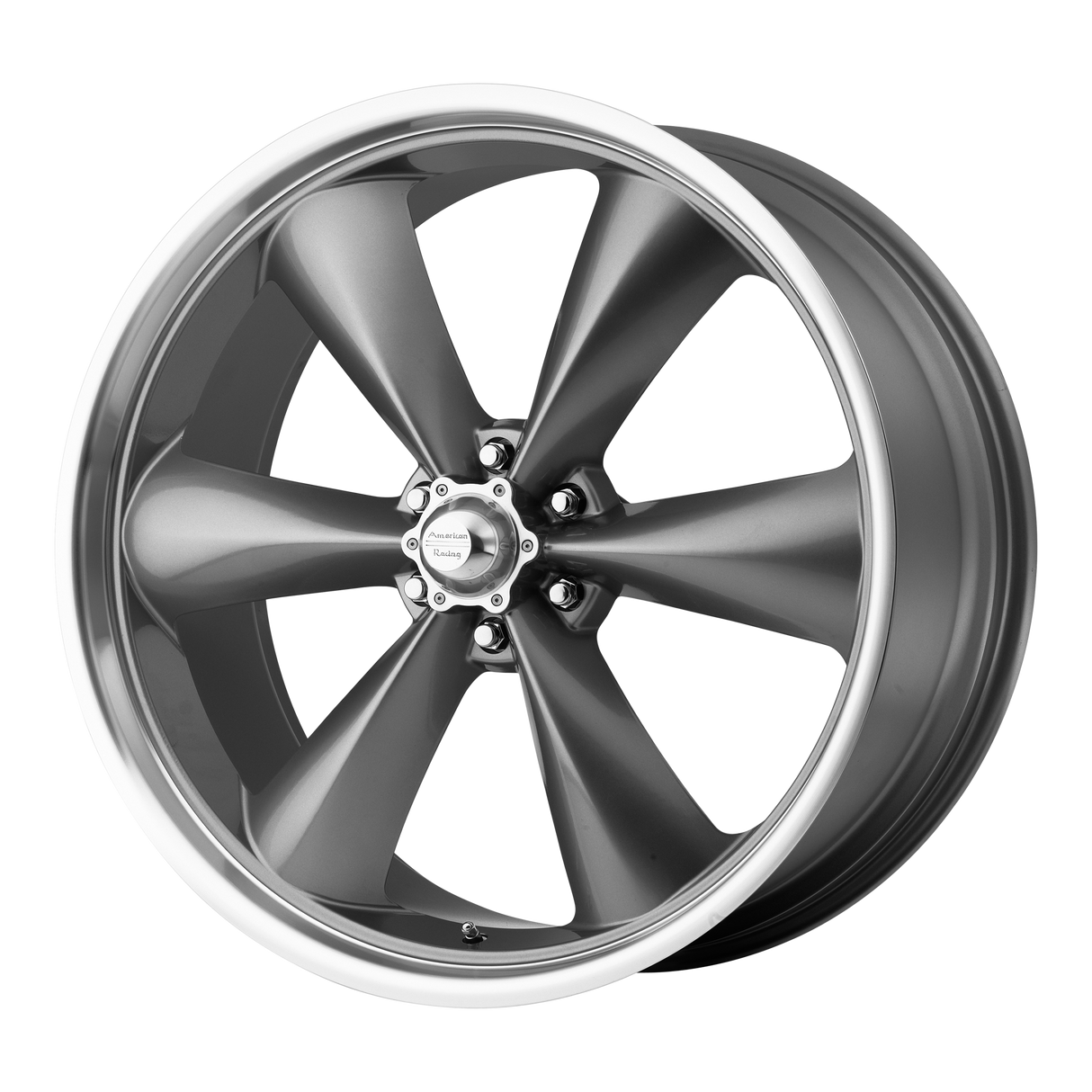 American Racing AR104 TORQ THRUST ST GRAY 20X8.5 6x139.7 et19 78.1