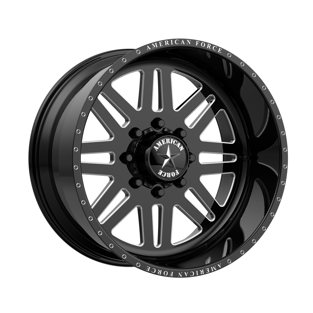 American Force AFW 09 LIBERTY SS BLACK 20X12 8x165.1 et-40 122.4