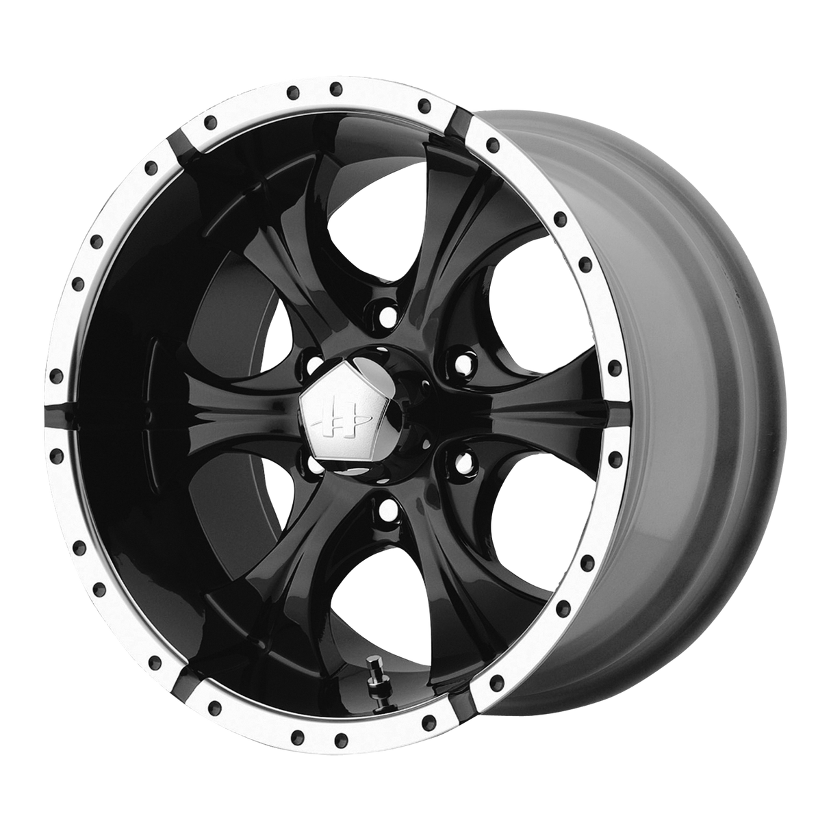 Helo HE791 MAXX GLOSS BLACK MACHINED 17X9 6x139.7 et18 108