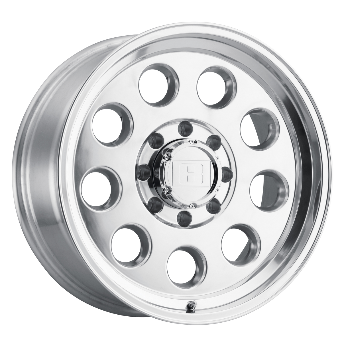Level 8 HAULER POLISHED 15X8 5x127 et-30 71.5