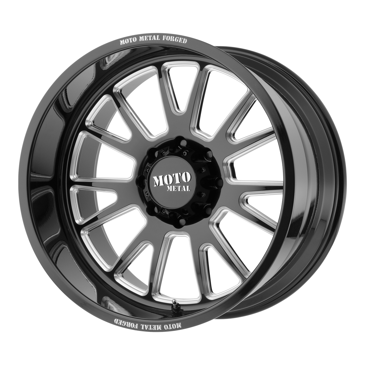 Moto Metal MO401 GLOSS BLACK MILLED 20X10 6x139.7 et-24 106.1