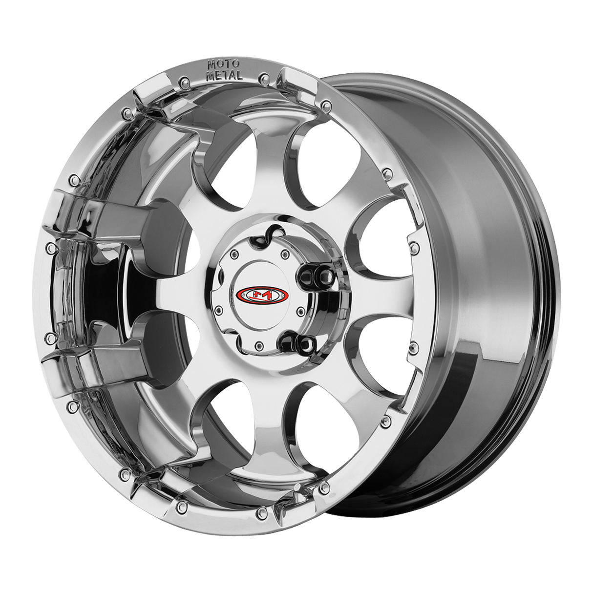 Moto Metal MO955 CHROME 17X9 6x139.7 et-12 106.1