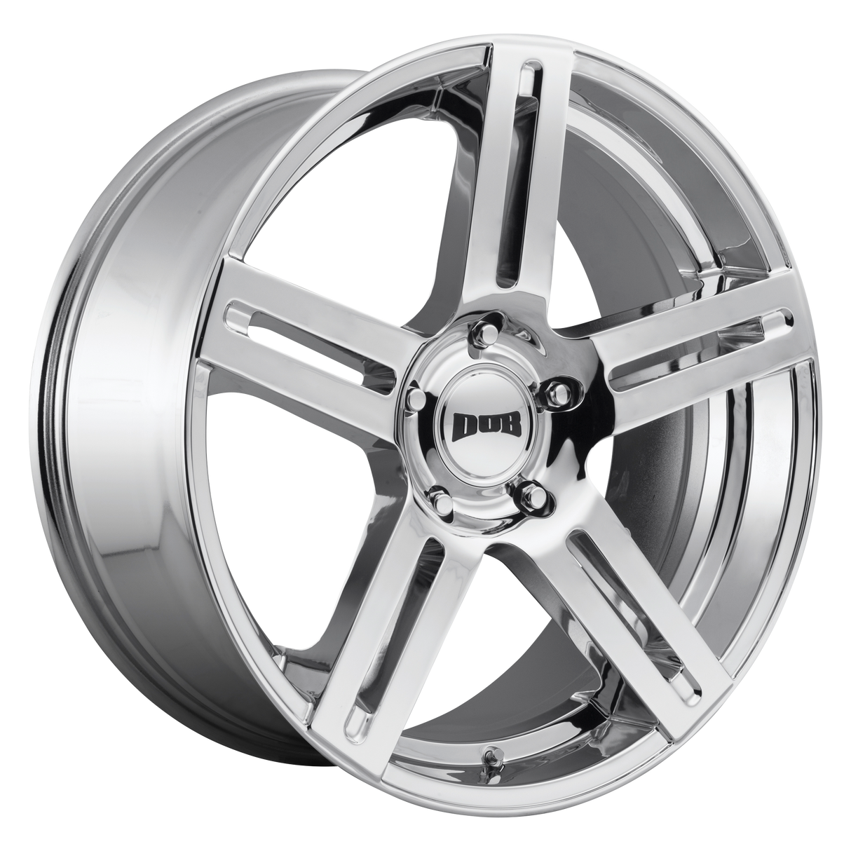 DUB 1PC S249 ROC CHROME PLATED 22X9.5 6x139.7 et30 106.1