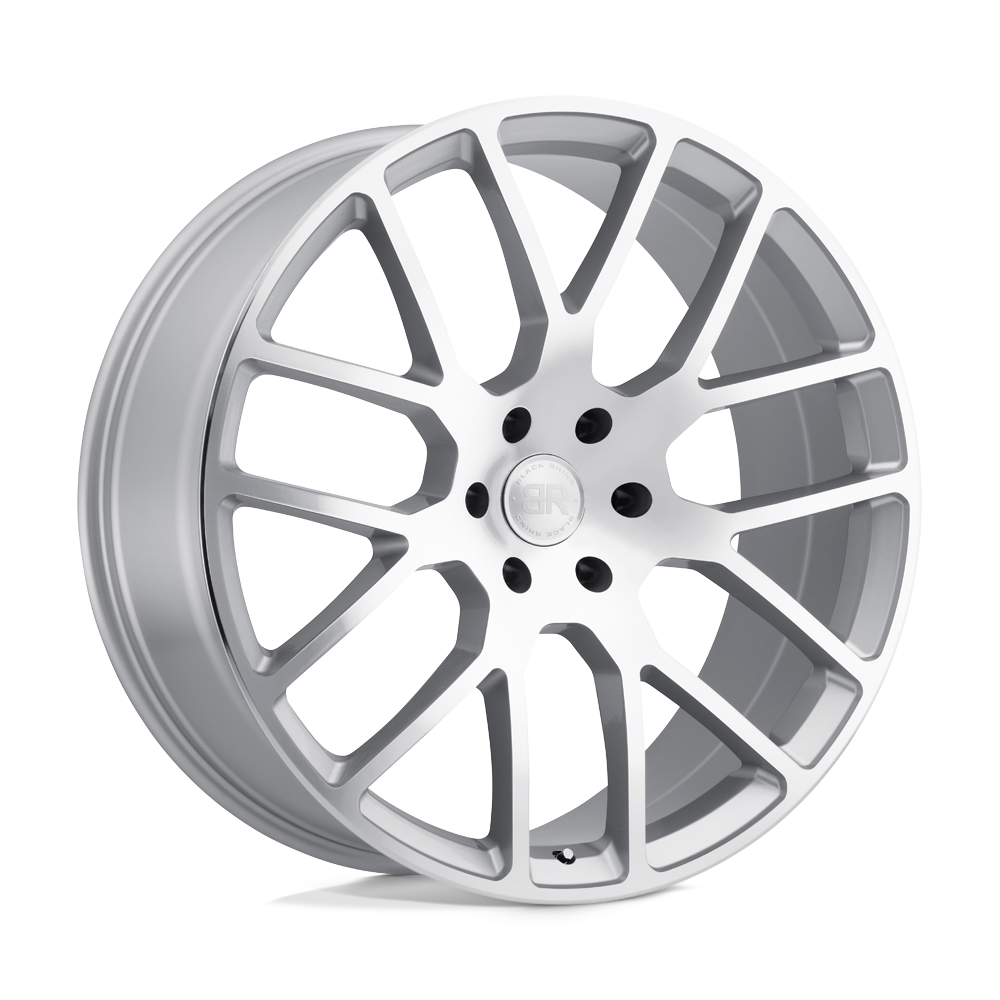 Black Rhino KUNENE SILVER W/ MIRROR-CUT FACE 20X9 6x120 et30 67.06
