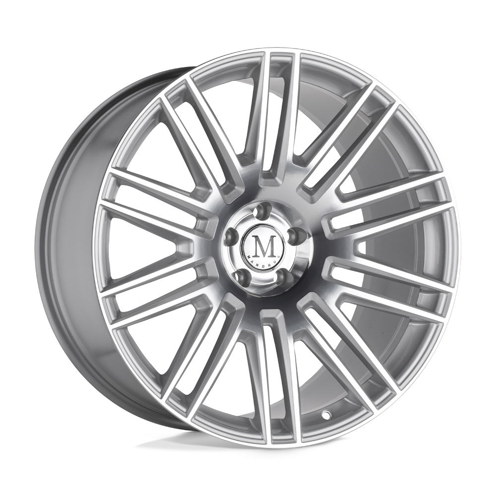 Mandrus ESTATE SILVER W/ MIRROR FACE 21X10.5 5x112 et35 66.56