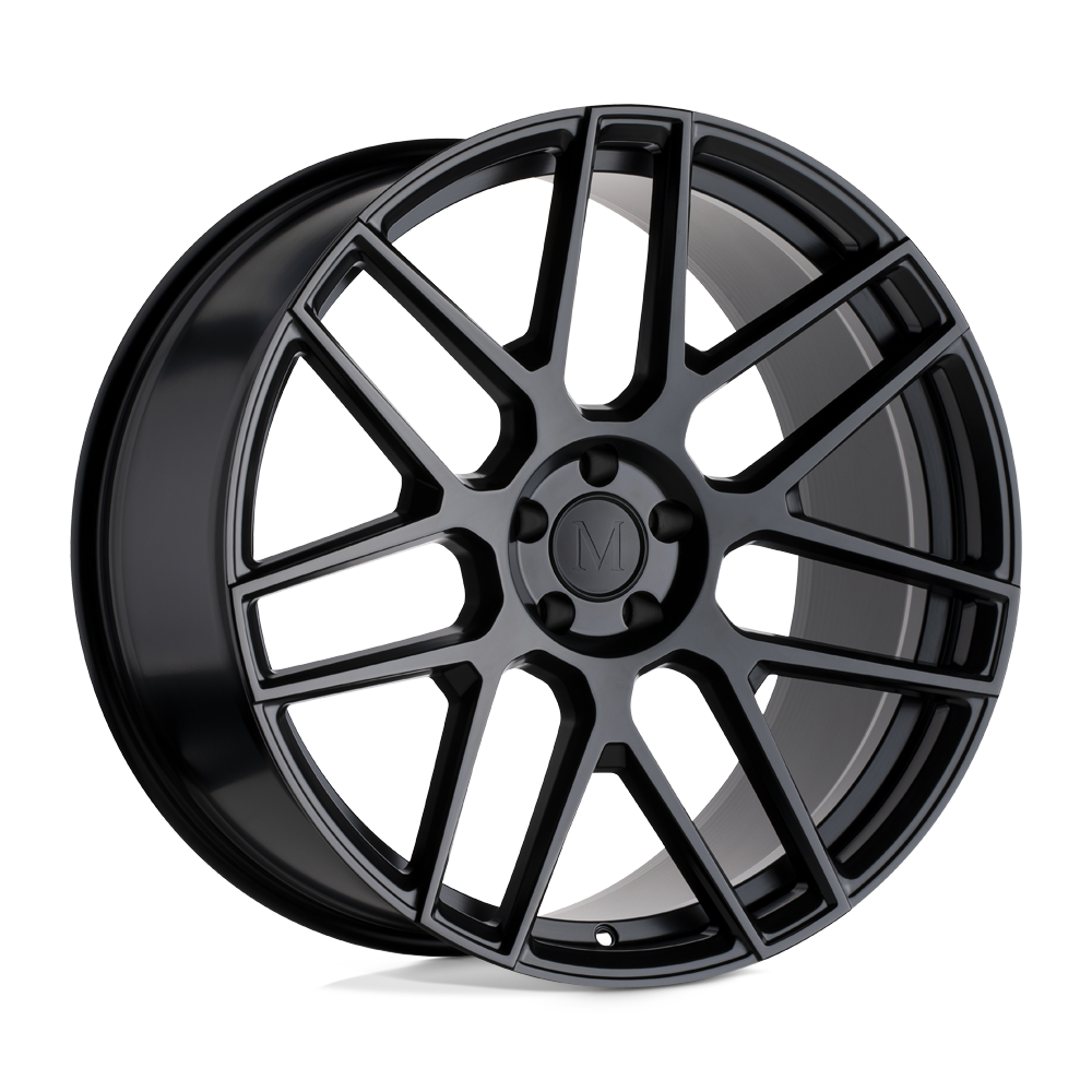 Mandrus MIGLIA SEMI GLOSS BLACK RF 22X11 5x112 et25 66.56