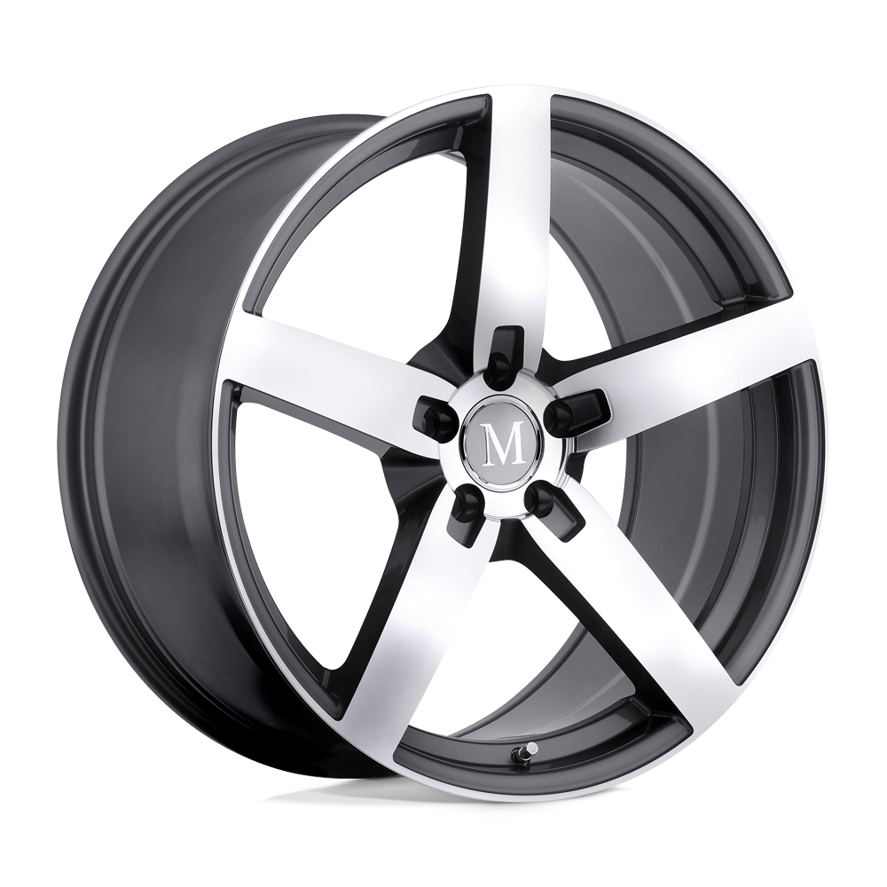Mandrus ARROW GUNMETAL W/ MIRROR CUT FACE 20X10 5x112 et45 66.56