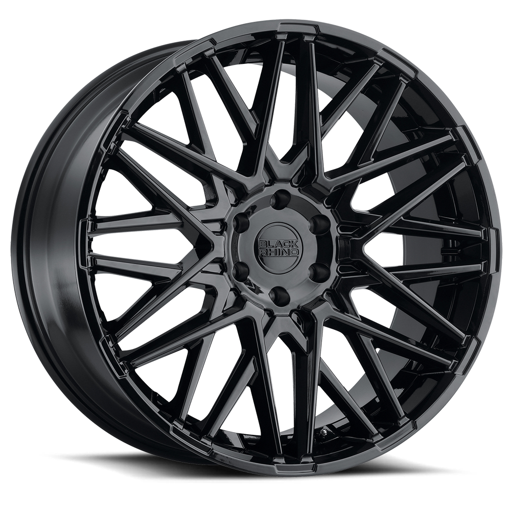 Black Rhino MOROCCO GLOSS BLACK 22X10 5x139.7 et20 78.1
