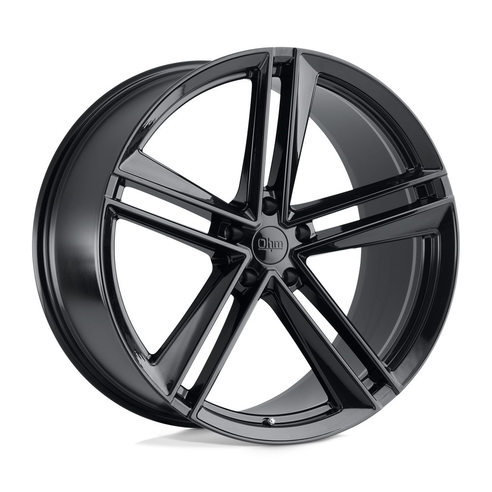 OHM LIGHTNING GLOSS BLACK 22X9 5x120 et25 64.15