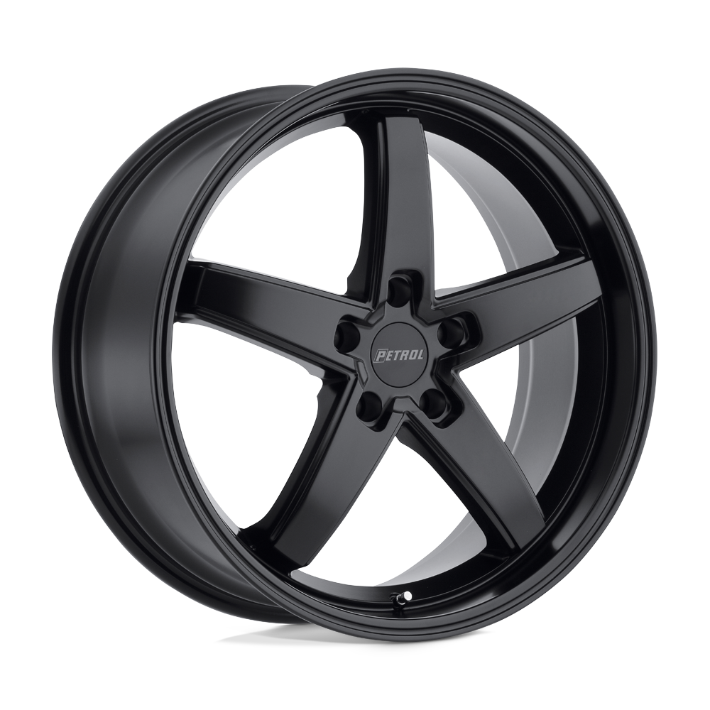 Petrol P1B MATTE BLACK 20X8.5 5x112 et40 72.1