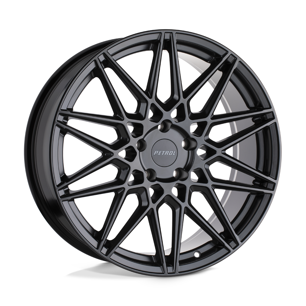 Petrol P3C SEMI GLOSS BLACK 20X8.5 5x108 et40 72.1