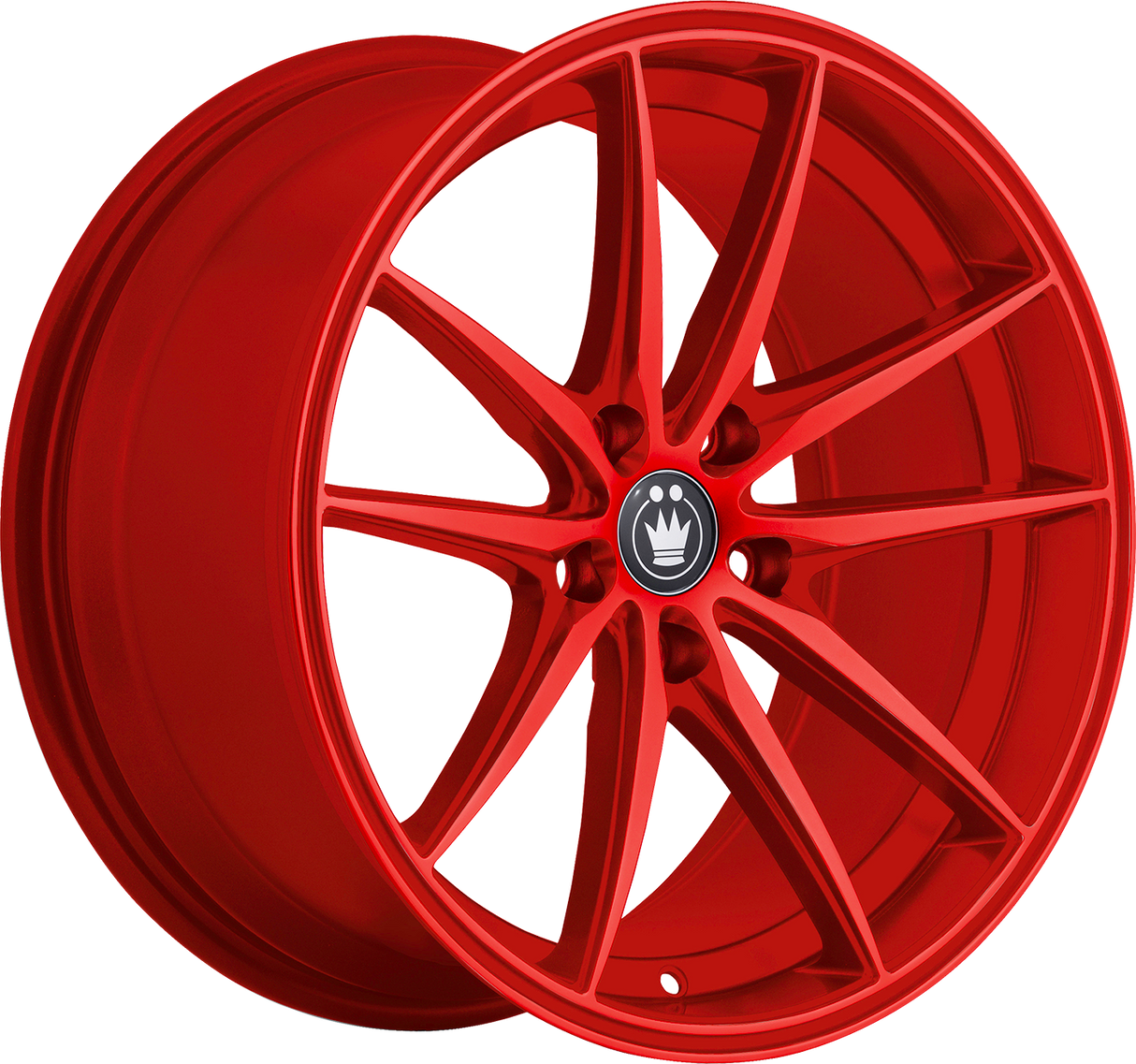 Konig Oversteer Gloss Red 17x8 5x114.3 et45 73.1