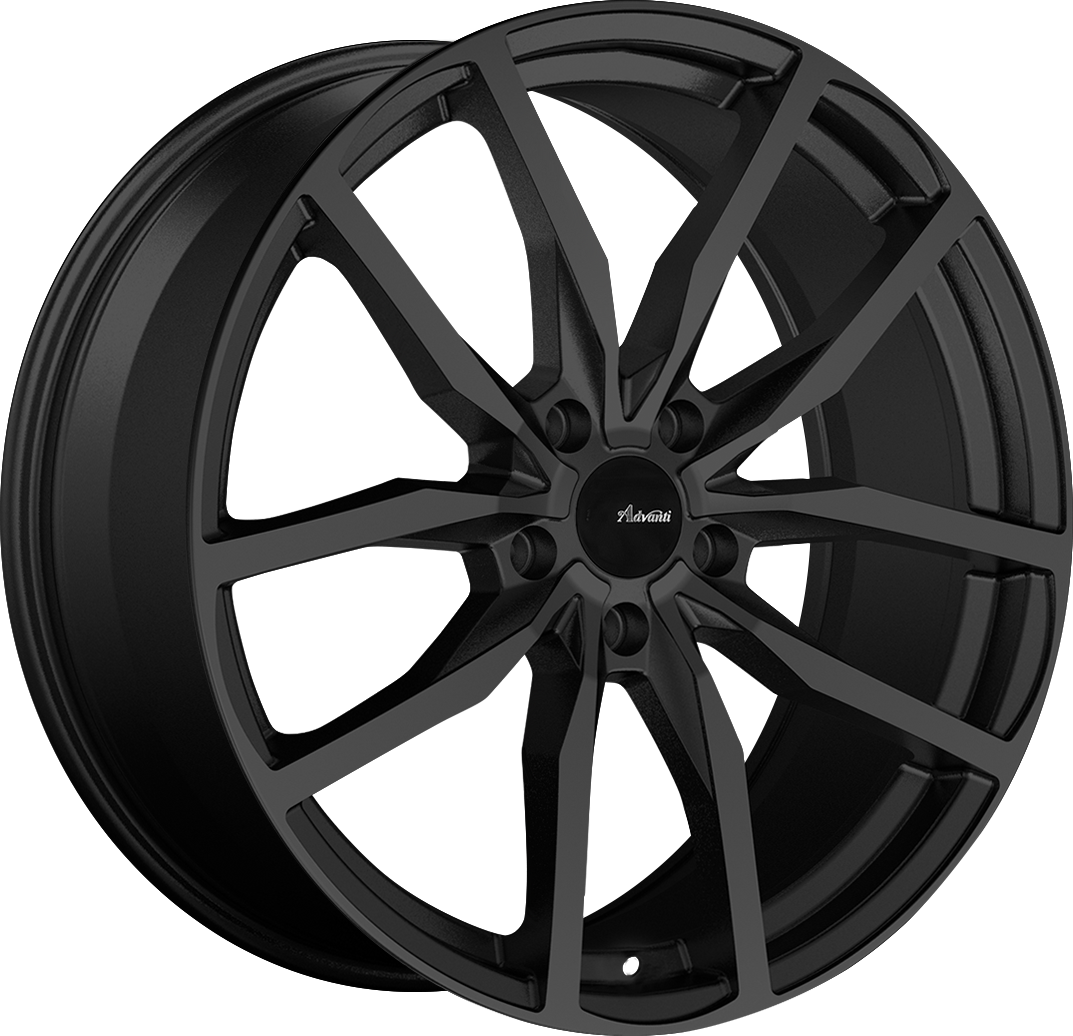 Advanti Rasato Gloss Black 19x8.5 5x100 et45 73.1