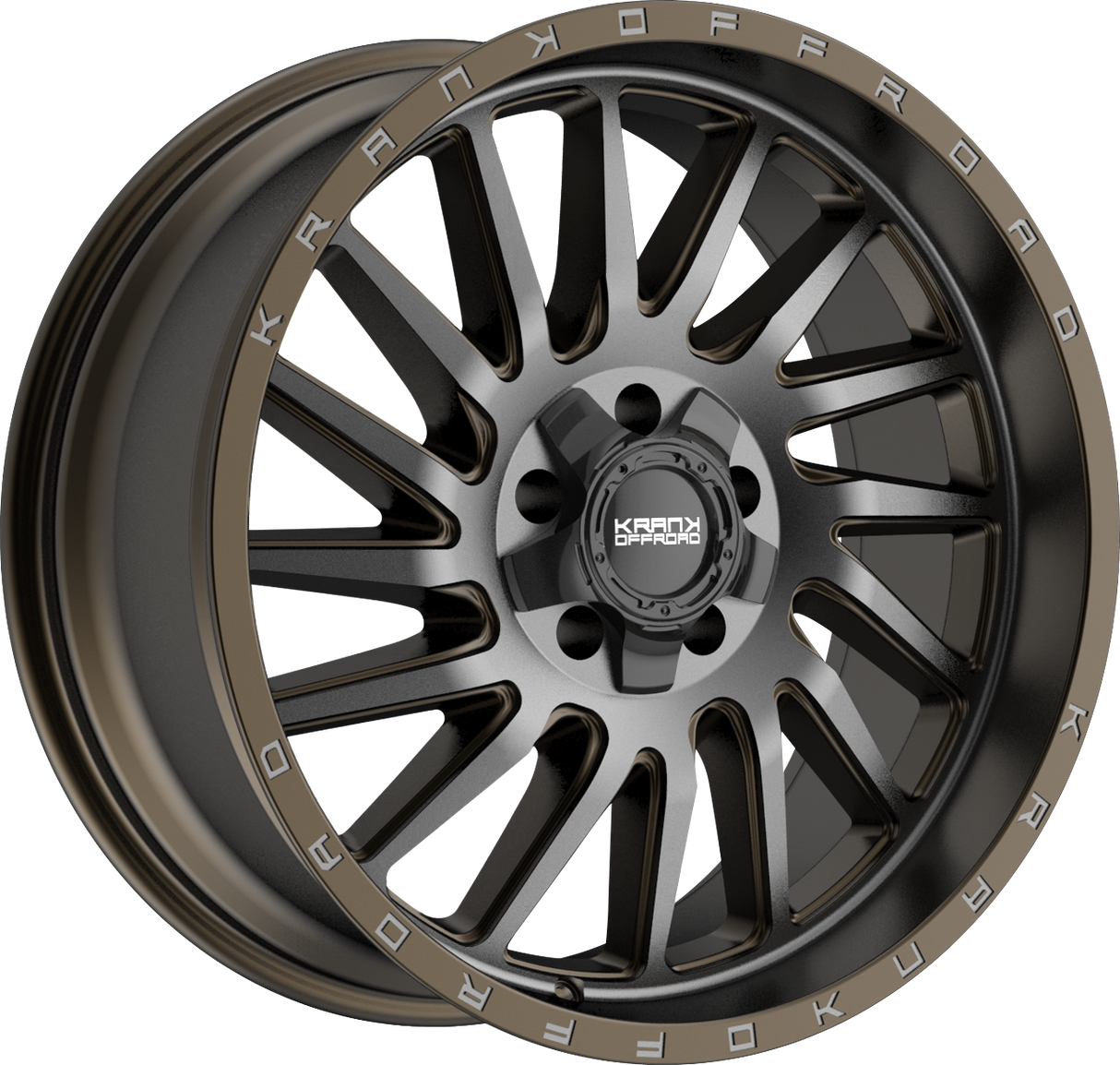 Krank Offroad Coil Bronze Dark Tint 20x9 5x127/5x139.7 et0 77.8