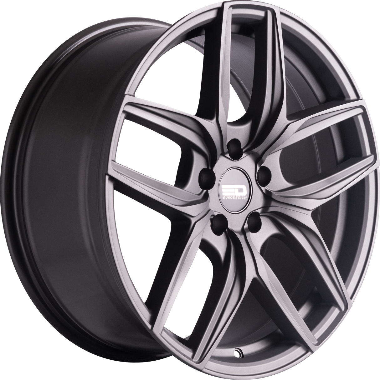 Euro Design Forza Matte Gunmetal 19x8.5 5x114.3 et35 60.1