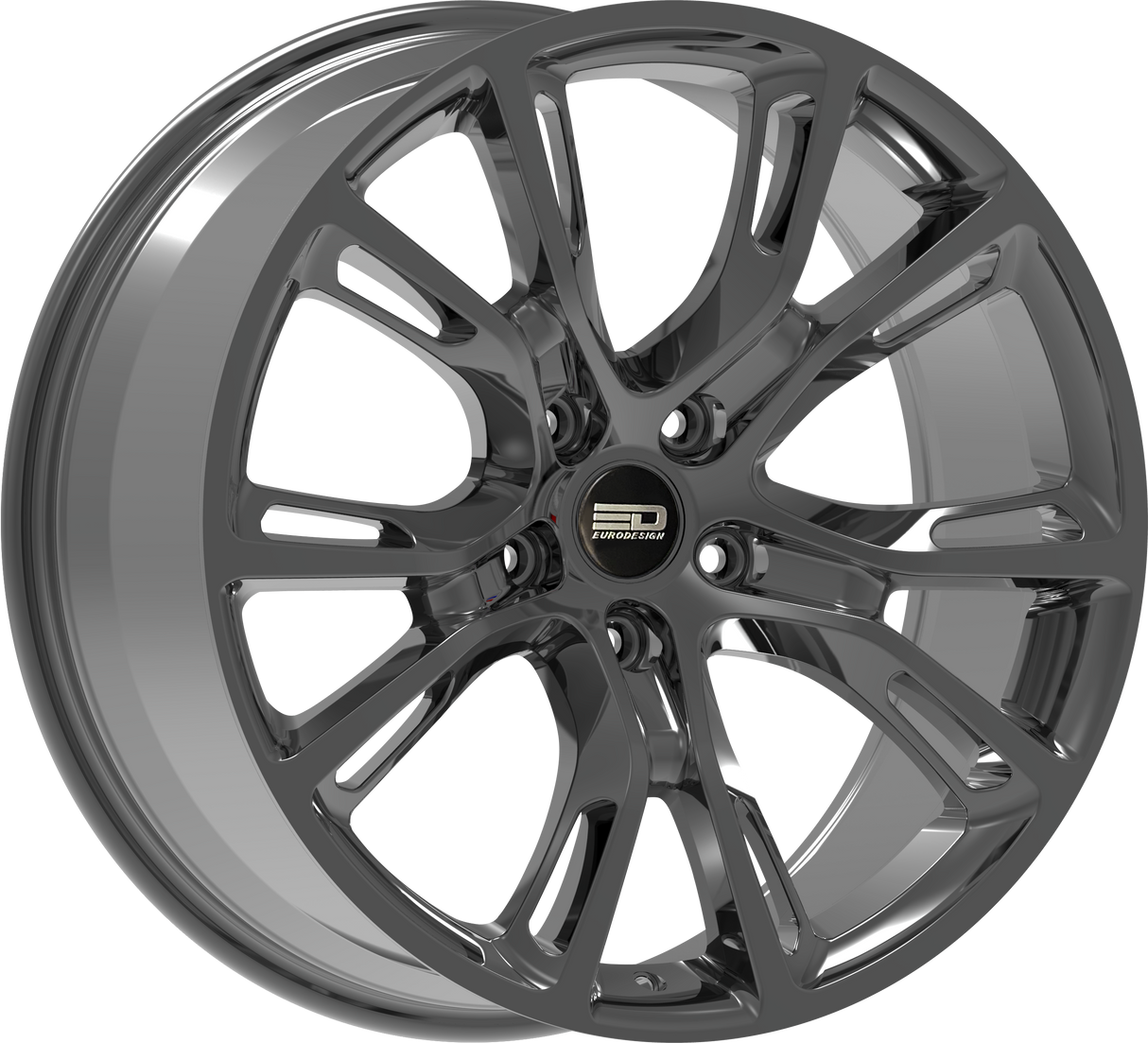 Euro Design SRT Hyper Black 18x8 5x127 et35 71.56