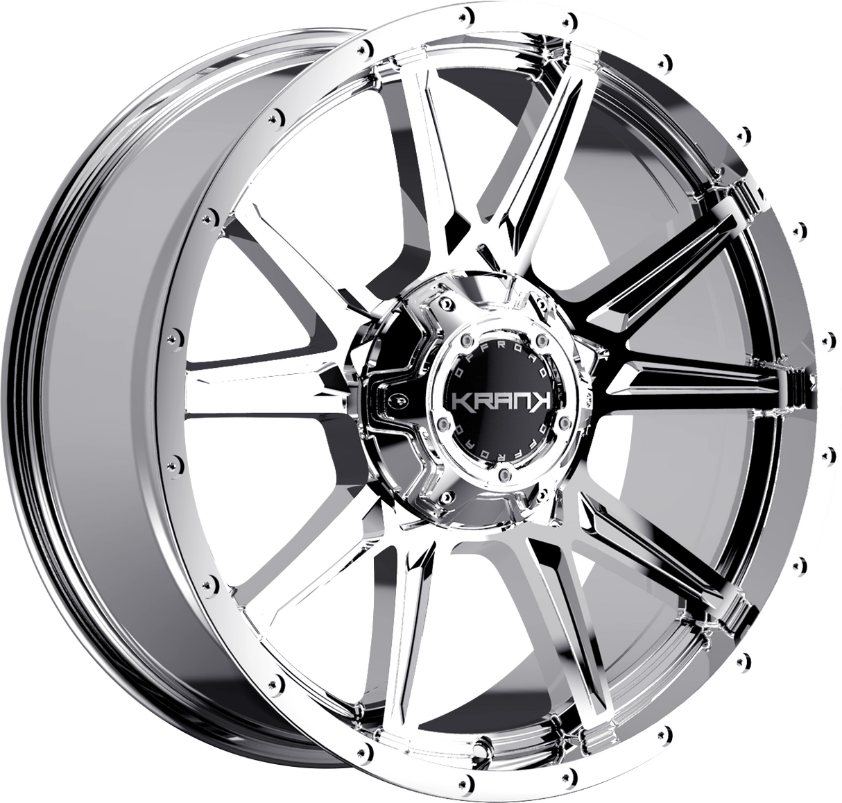 Krank Offroad Cylinder Chrome 20x9 5x127/5x139.7 et18 77.8