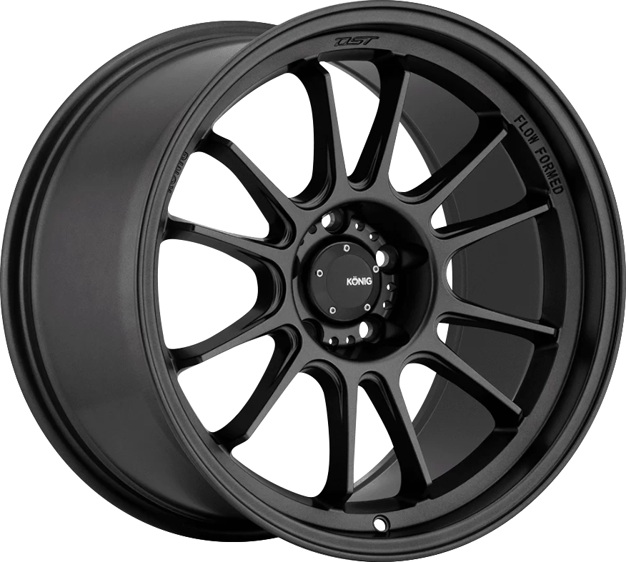 Konig Hypergram Matte Black 17x10 4x100 et43 73.1