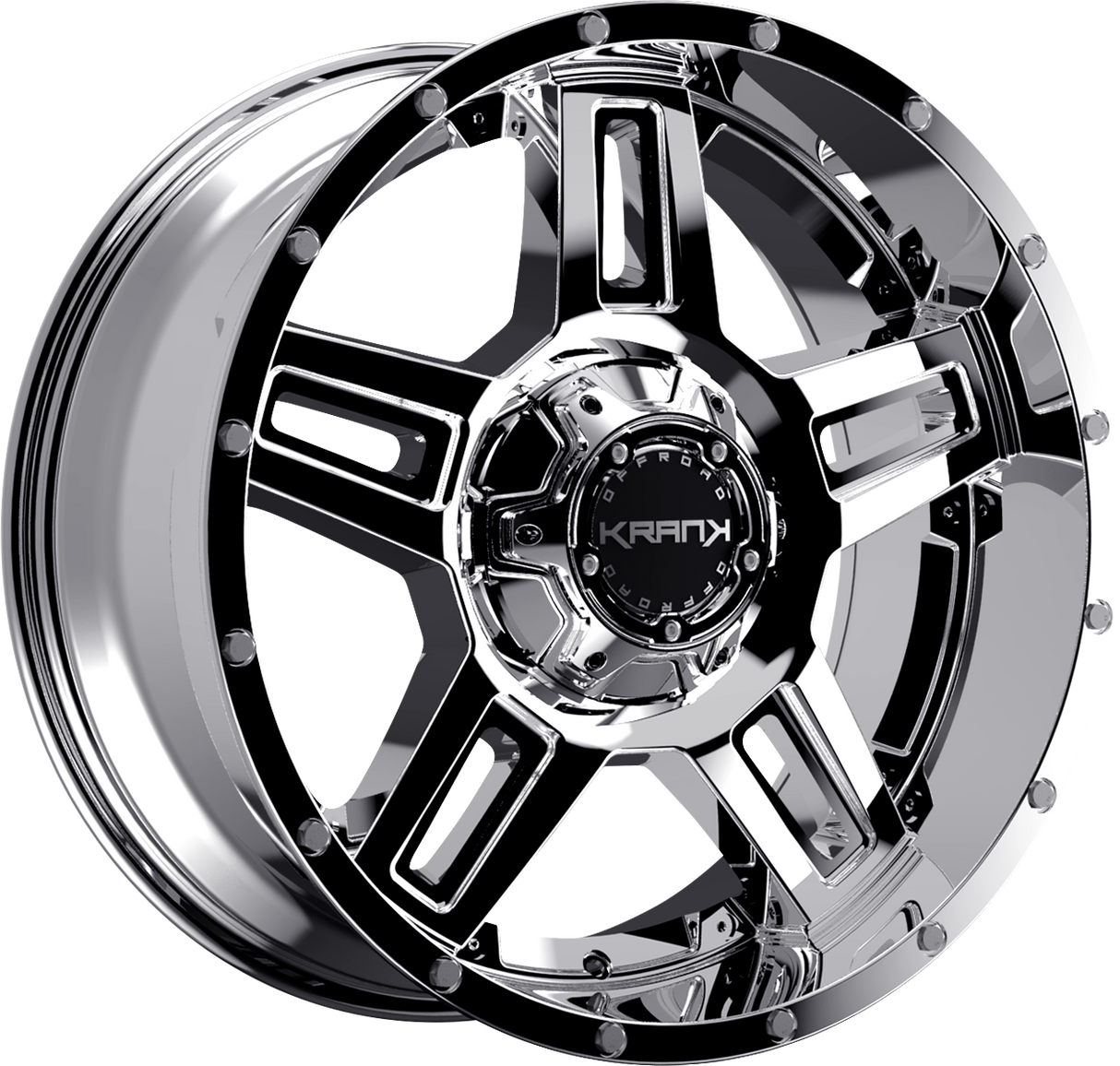 Krank Offroad Hammer Chrome 20x9 8x165.1 et18 130