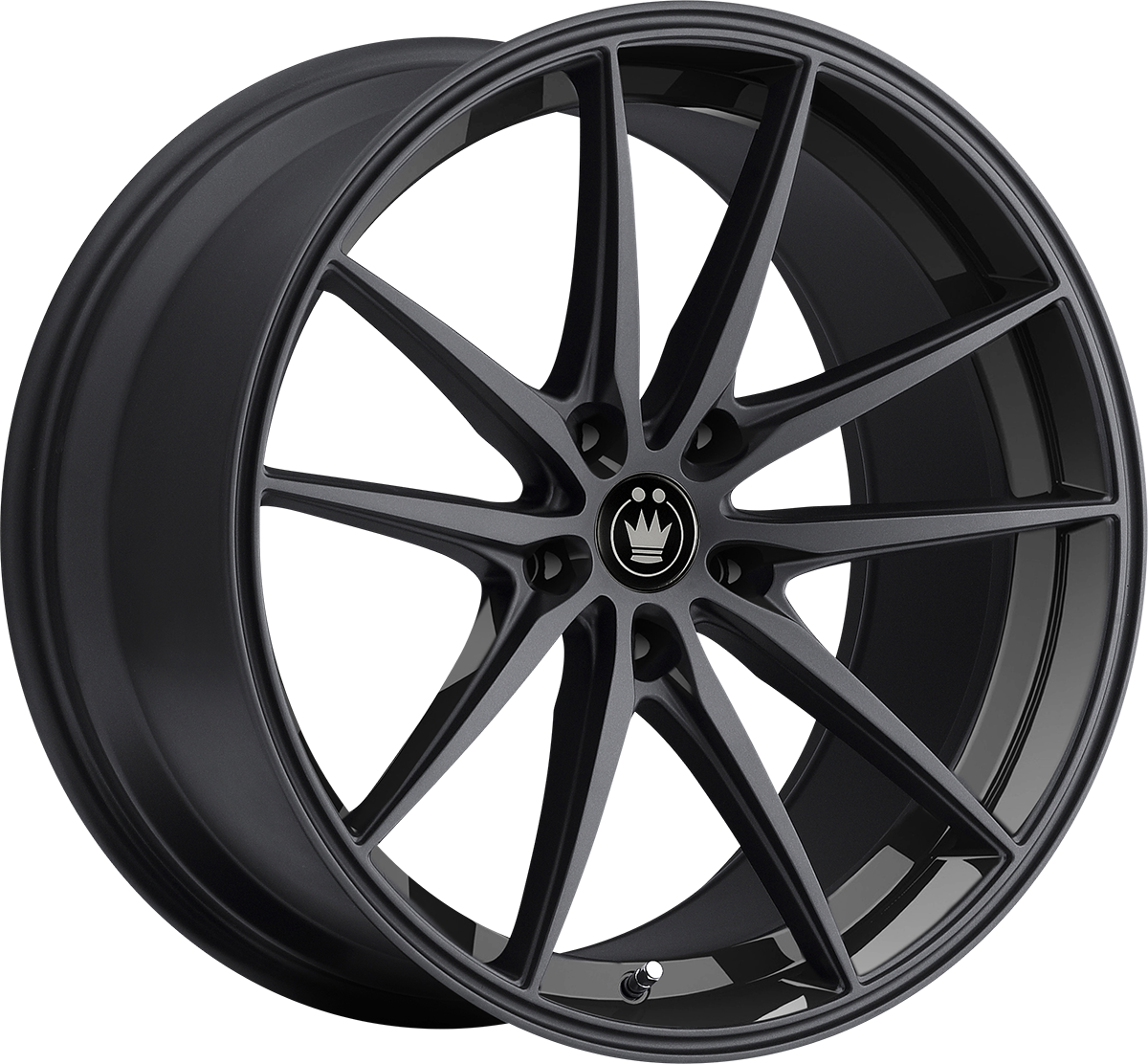 Konig Oversteer Gloss Black 17x8 5x108 et45 73.1