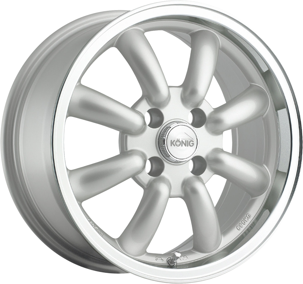 Konig Rewind Silver 15x7 4x110 et20 73.1