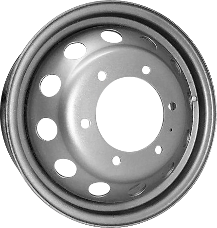 DTD Steel Wheel White 16x6 6x180 et109.5 139.7