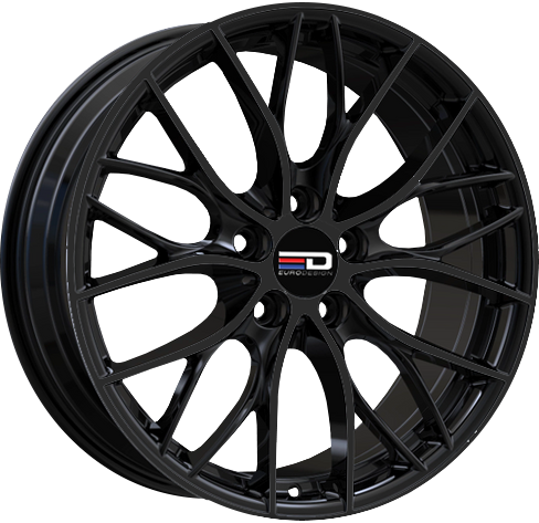 Euro Design Camillo Gloss Black 18x8 5x114.3 et35 72.6