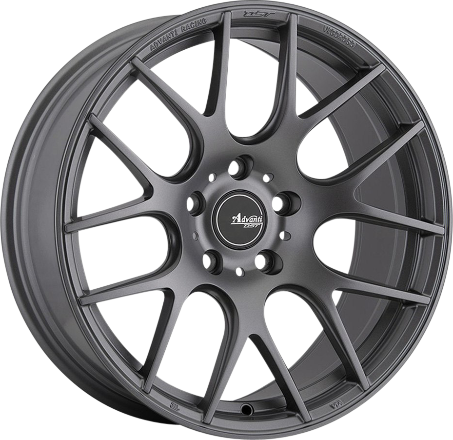 Advanti Vigoroso V1 Matte Graphite 18x8.5 5x112 et32 66.6