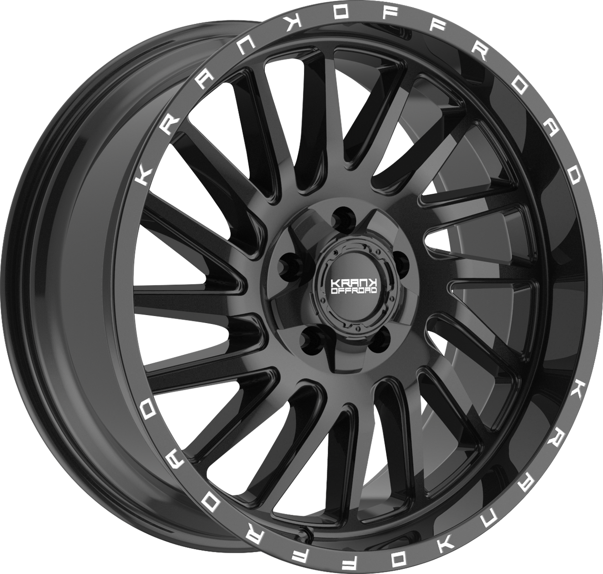 Krank Offroad Coil Gloss Black 20x9 5x127/5x139.7 et0 77.8
