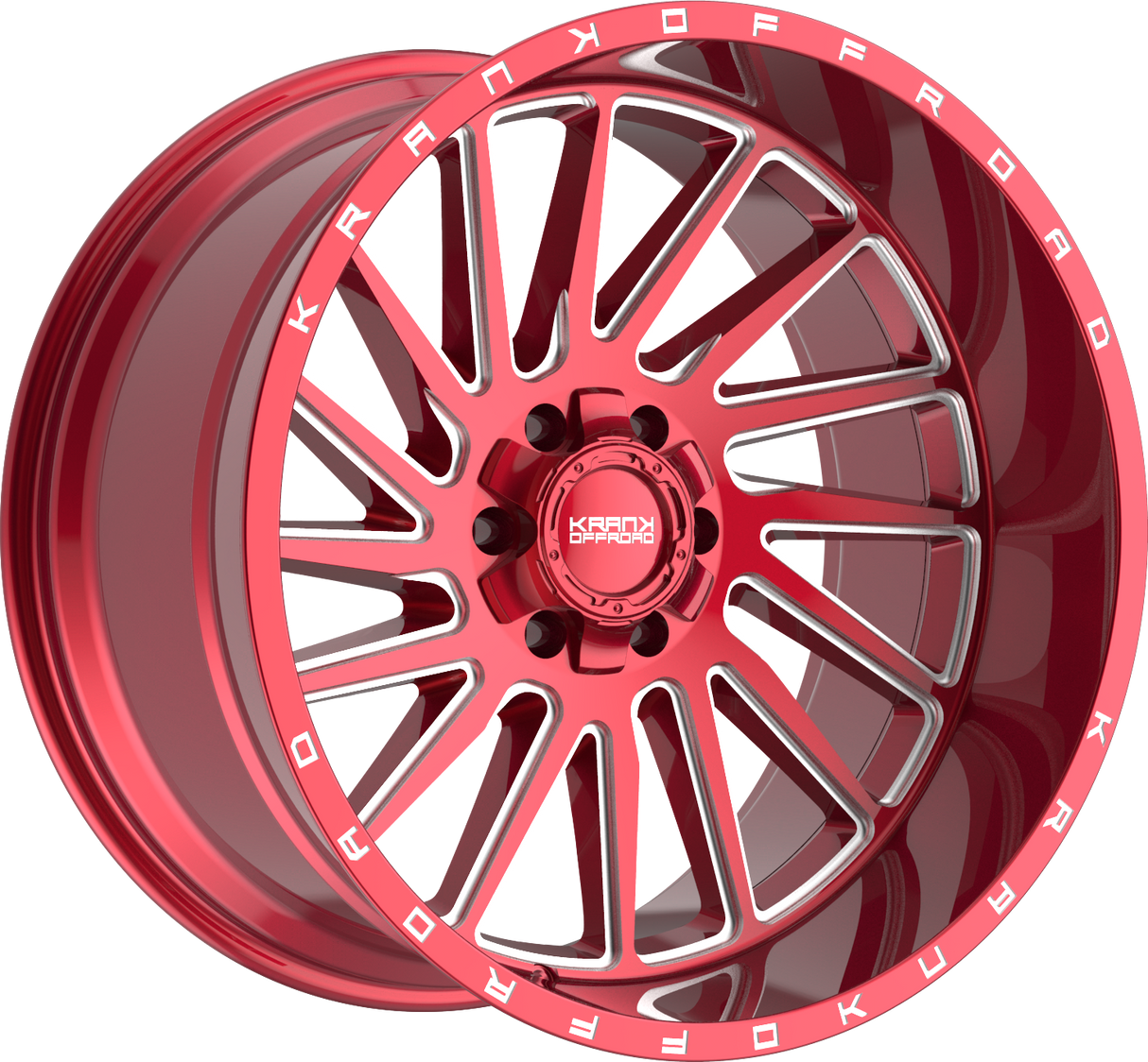 Krank Offroad Coil Red Clear 22x12 6x135/6x139.7 et-44 108
