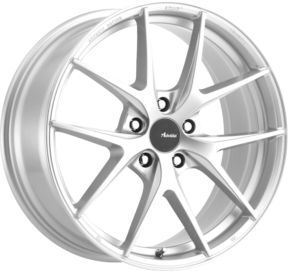 Advanti Vigoroso Flash Silver 18x8 5x100 et45 73.1
