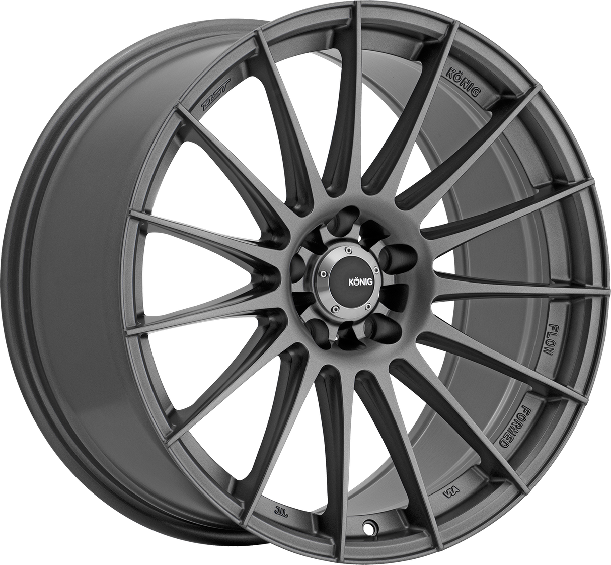Konig Rennform Matte Grey 18x8 5x108 et40 73.1