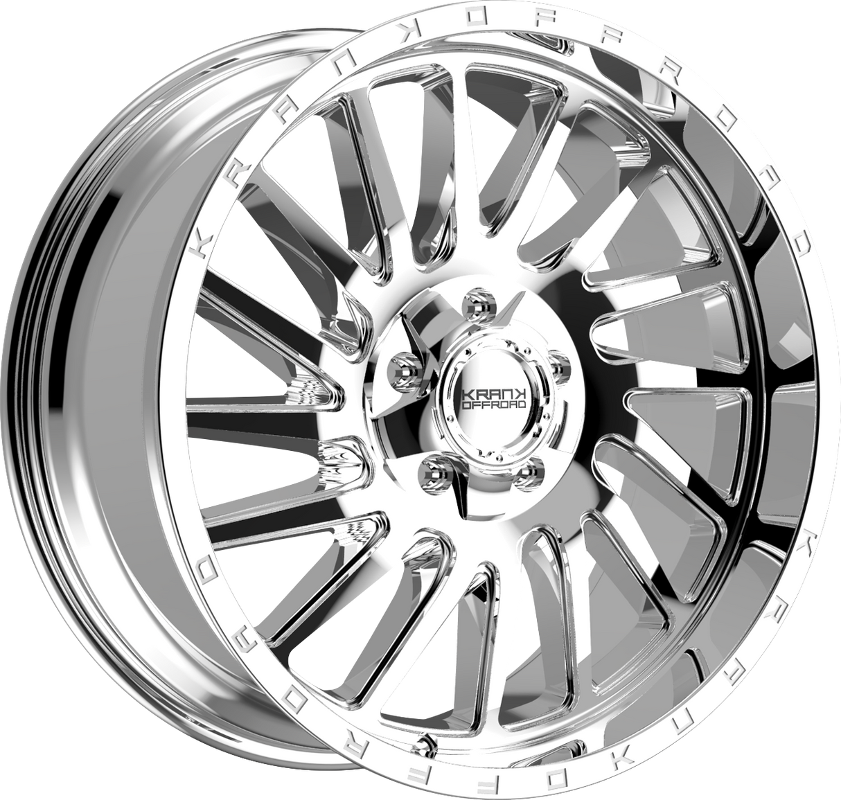 Krank Offroad Coil Chrome 20x9 5x127/5x139.7 et10 77.8