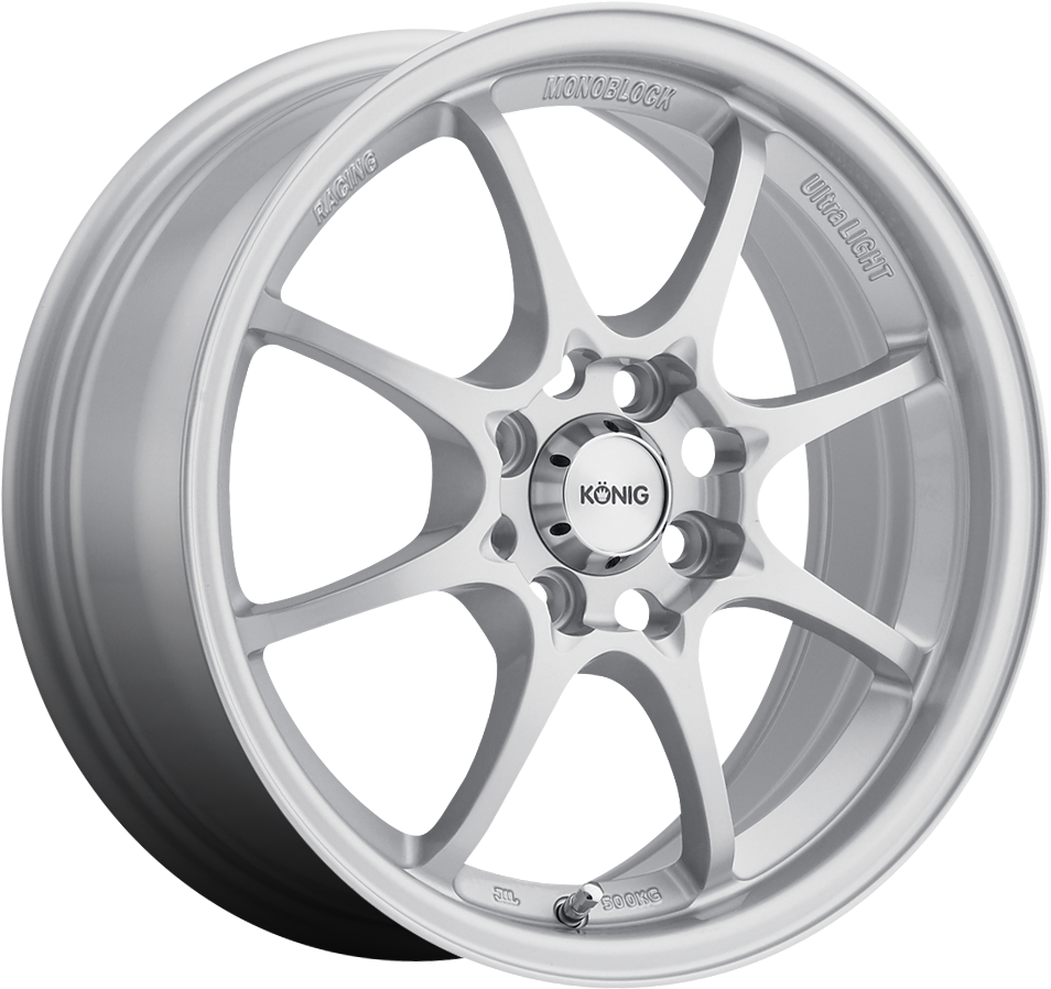 Konig Helium Silver 15x6.5 4x100 et40 73.1