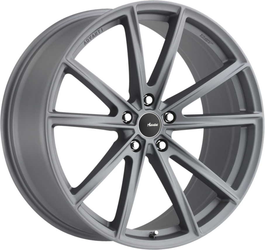 Advanti Torcere Matte Slate Grey 19x9.5 5x112 et45 66.6