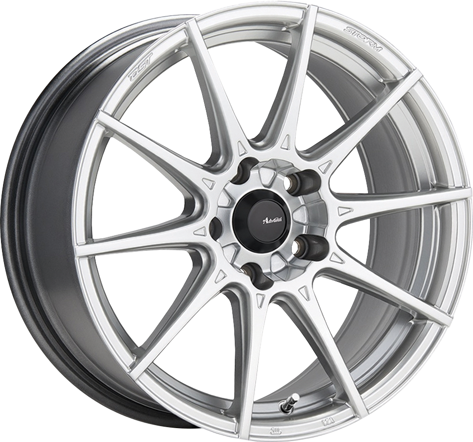 Advanti Storm S1 Hyper Silver 17x8 5x100 et35 73.1
